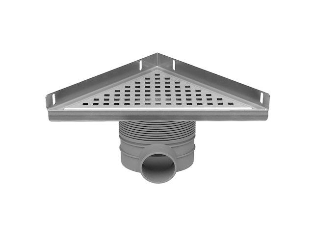 Douchegoot driehoekig, easy drain, edm-de - afbeelding 4 van  5