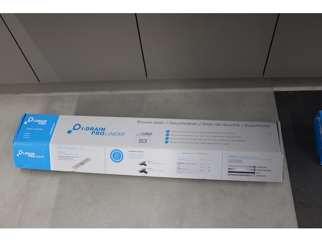 Douchegoot i-drain pro linear 54. lengte 900 mm. - afbeelding 1 van  2