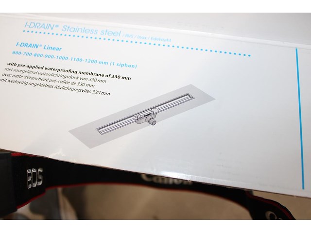 Douchegoot i-drain pro linear 54. lengte 900 mm. - afbeelding 2 van  2