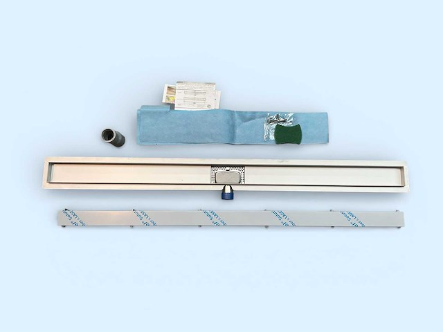 Douchegoot met tegelrooster 120cm rvs - afbeelding 3 van  3