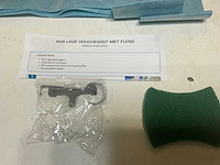 Douchegoot met tegelrooster en flens 80x7 - afbeelding 1 van  1