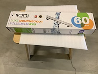Douchegoot rvs 60 cm, aloni - afbeelding 2 van  2