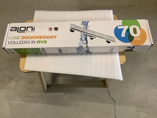 Douchegoot rvs 70 cm, aloni - afbeelding 2 van  2