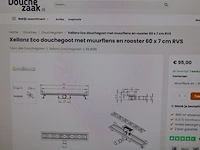 Douchegoot xellanz, eco, rvs - afbeelding 5 van  9