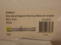 Douchegoot xellanz, eco, rvs - afbeelding 7 van  9
