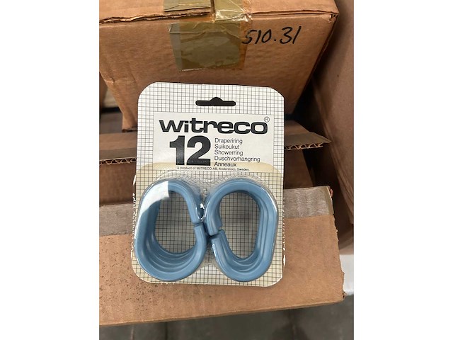 Douchegordijn/doucheringen (110x) - afbeelding 2 van  4