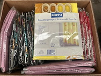 Douchegordijn/doucheringen (110x) - afbeelding 3 van  4