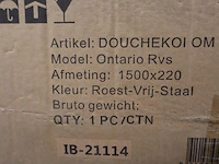 Douchekolom wiesbaden / xellanz, ontario, rvs - afbeelding 5 van  14