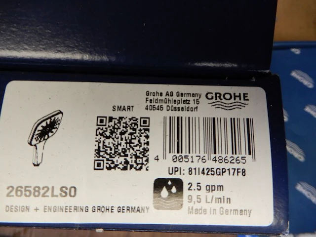 Douchekop, grohe, rainshower 130cube, chroom - afbeelding 4 van  4