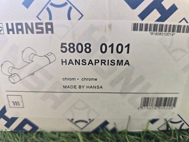 Douchemengkraan hansaprisma hansa, 58080101, chrome - afbeelding 5 van  5