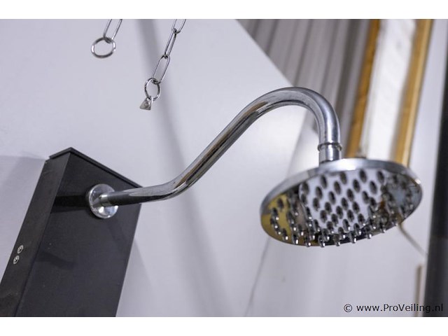 Douchepaneel met regendouche en handdouche - afbeelding 4 van  5