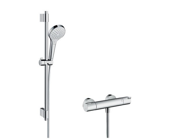 Doucheset 72 cm, incl thermostaat, hans grohe, croma select s vario, chroom - afbeelding 1 van  5