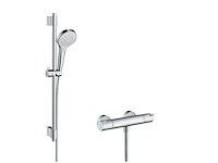 Doucheset 72 cm, incl thermostaat, hans grohe, croma select s vario, chroom - afbeelding 1 van  5