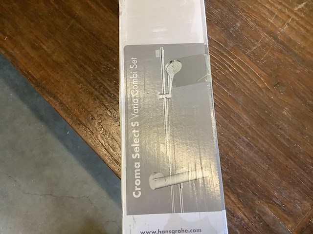 Doucheset 72 cm, incl thermostaat, hans grohe, croma select s vario, chroom - afbeelding 3 van  5