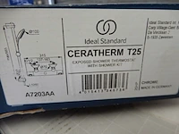 Doucheset, ideal standard, ceratherm t25, chroom - afbeelding 4 van  4