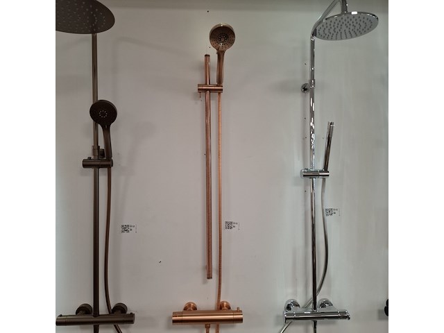 Doucheset xenz, pure, oud koper - afbeelding 2 van  9