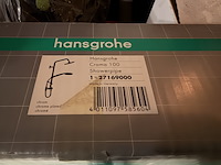 Douchesysteem met thermostaatkraan hansgrohe, croma 100 showerpipe - afbeelding 3 van  3