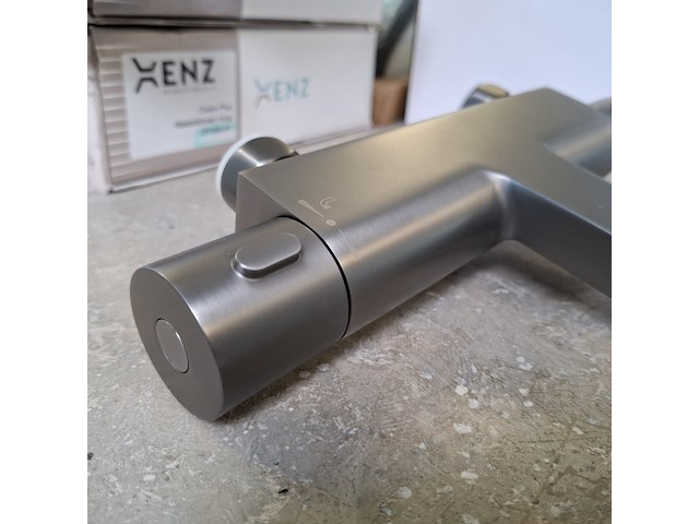 Douchethermostaat, gun metal light - afbeelding 4 van  7