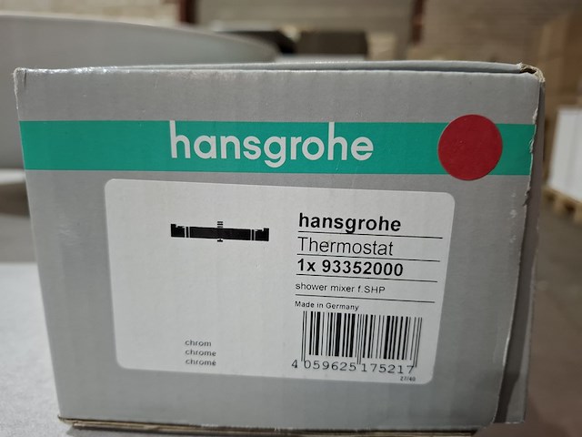 Douchethermostaat hansgrohe, universeel, chroom - afbeelding 4 van  4