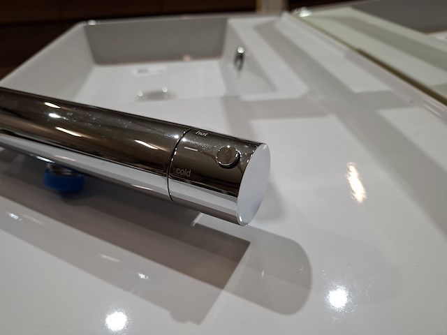 Douchethermostaat hotbath, buddy, chroom - afbeelding 4 van  5