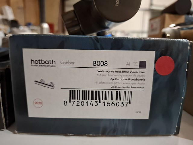 Douchethermostaat hotbath, buddy, verouderd ijzer - afbeelding 5 van  5