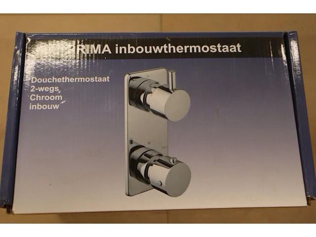 Douchethermostaat inbouw rima, inbouwthermostaat 2-wegs, chroom - afbeelding 5 van  11