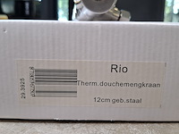 Douchethermostaat, rio, geborsteld staal - afbeelding 5 van  5
