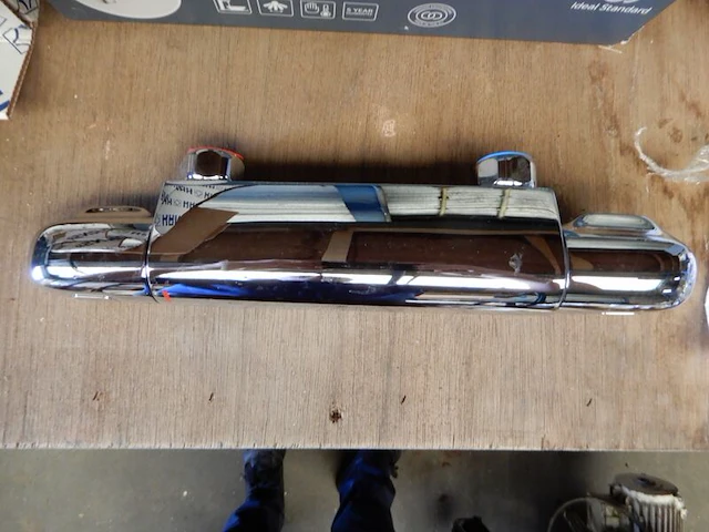Douchethermostaatkraan, grohe, 1000new, chroom - afbeelding 2 van  4