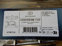 Douchethermostaatkraan, ideal standard, ceratherm t 125, rvs, 150 mm - afbeelding 3 van  3