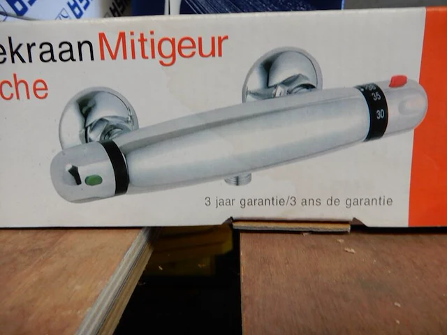 Douchethermostaatkraan, plieger, verano, chroom - afbeelding 1 van  3
