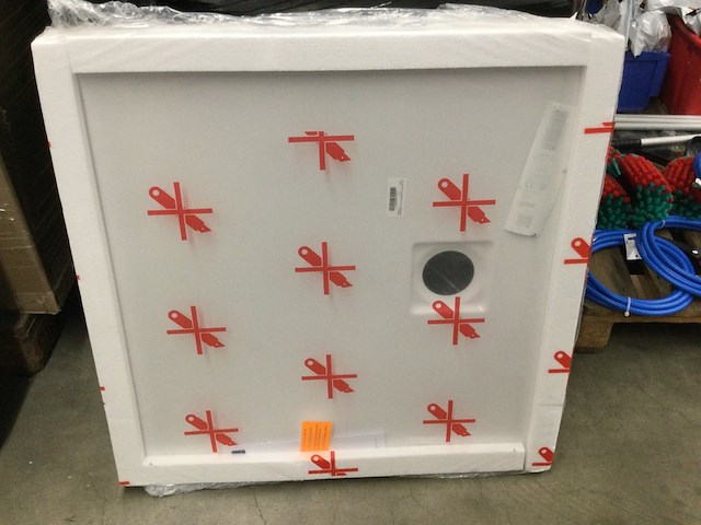 Douchevloer 80x80 cm, villeroy & boch, newo, wit alpine - afbeelding 2 van  4