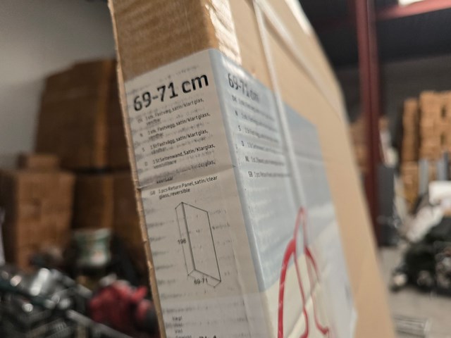 Douchewand 198x69-71cm dansani - afbeelding 2 van  6