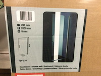 Douchewand 70x200 cm. - afbeelding 1 van  2