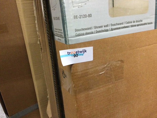 Douchewand 80x200 cm. - afbeelding 4 van  4