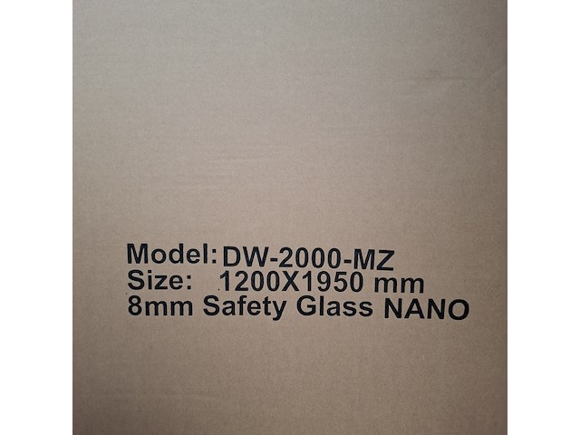 Douchewand dw-2000-mz - afbeelding 2 van  3