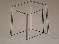 Douchewand dw-3000-mz