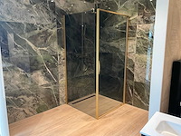 Douchewand met draaideur 100x100 cm - afbeelding 1 van  5