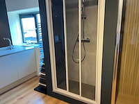 Douchewand met schuifdeur 100 x 185 cm - afbeelding 2 van  2
