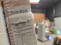 Douchewand vouwdeur 200x67-69cm dansani - afbeelding 2 van  6