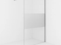 Douchewand wiesbaden, comfort, chroom