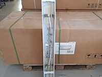 Douchezuil bestdesign, glans wit/chroom - afbeelding 7 van  7