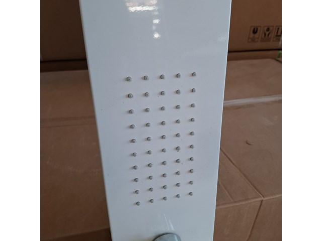 Douchezuil bestdesign, glans wit/chroom - afbeelding 4 van  8