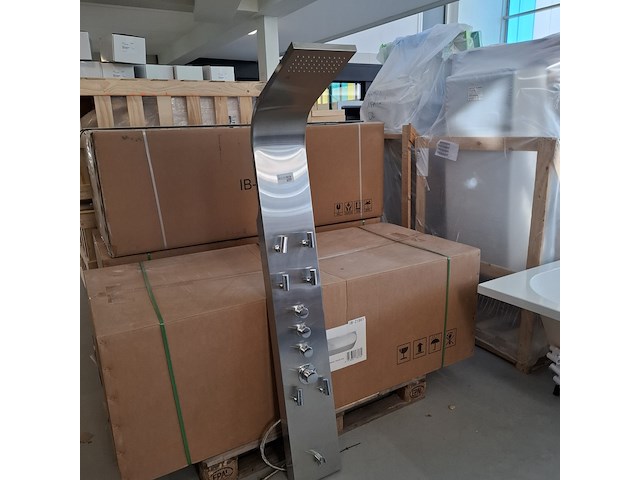 Douchezuil bestdesign, rvs geborsteld - afbeelding 1 van  8