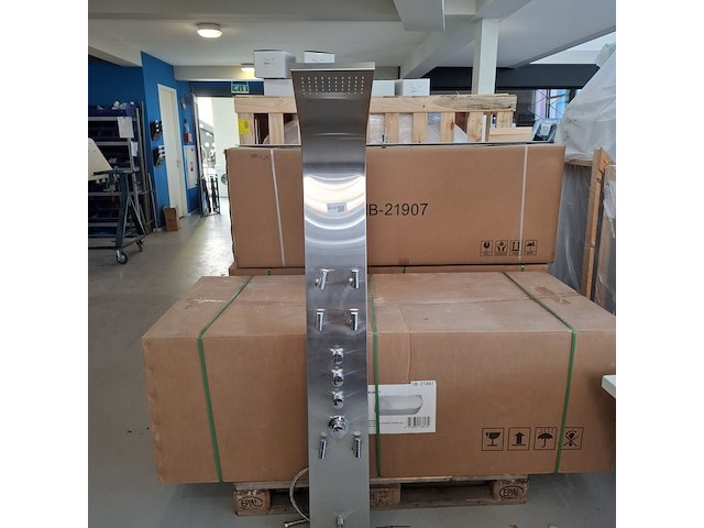 Douchezuil bestdesign, rvs geborsteld - afbeelding 2 van  8