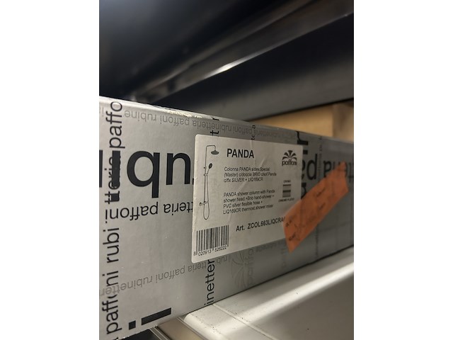 Douchezuil met thermostaatkraan paffoni panda - afbeelding 2 van  3