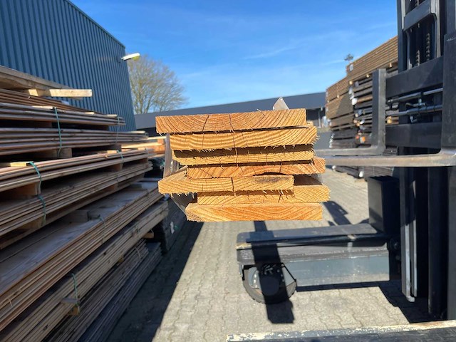 Dougals planken fijnbezaagd 4000x200x22mm (7x) - afbeelding 3 van  3