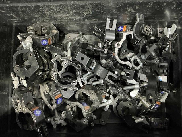 Doughty zwart half coupler (61x) - afbeelding 1 van  4