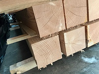 Douglas 200x200 paal - 250 cm (4x) - afbeelding 3 van  3