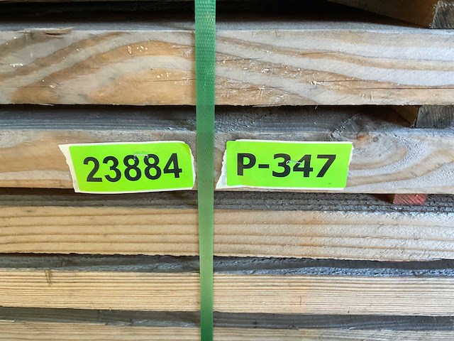 Douglas balk - 400x15x5 cm (25x) - afbeelding 1 van  1