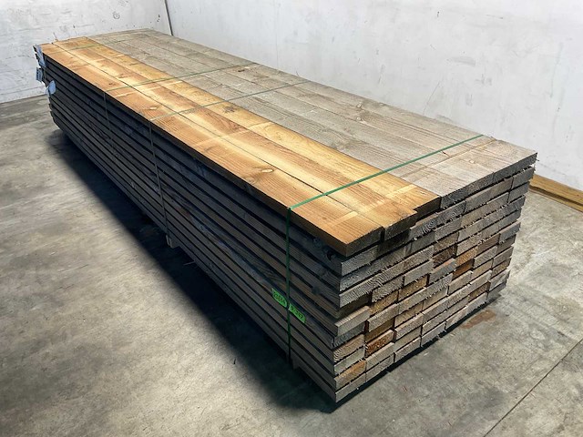Douglas balk - 400x15x5 cm (25x) - afbeelding 1 van  7